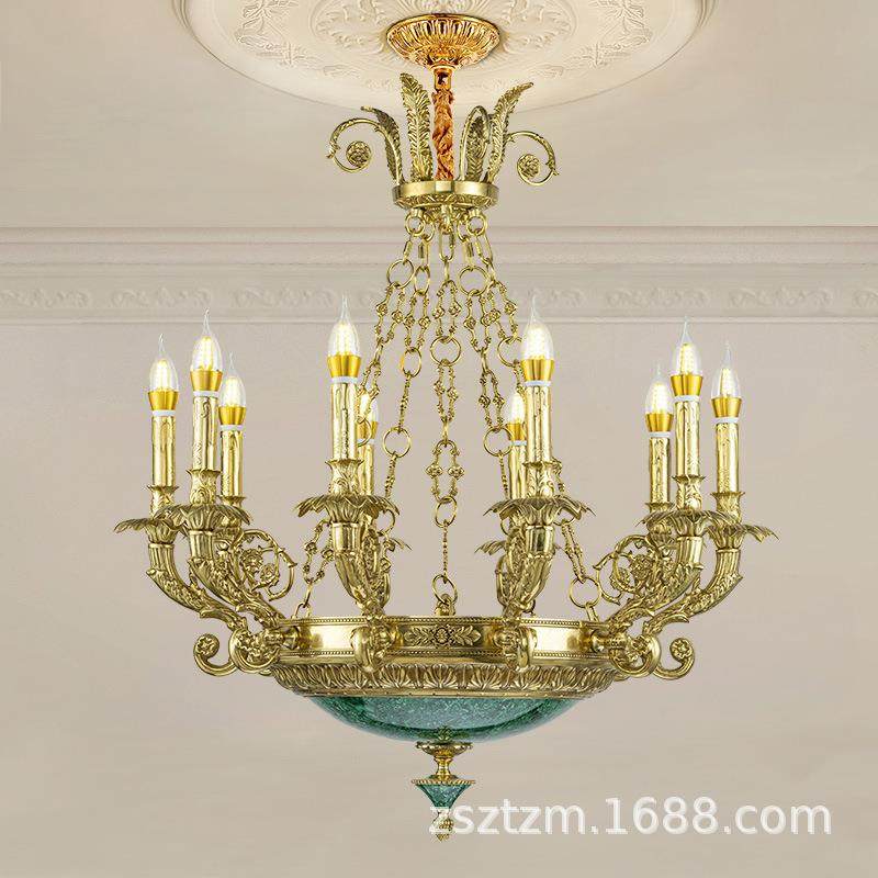 欧式宫墅廷脱蜡全388铜吊法式复古大气奢华别客餐灯厅厅卧室书房,淘宝优惠券,粉丝福利购,淘宝优惠卷