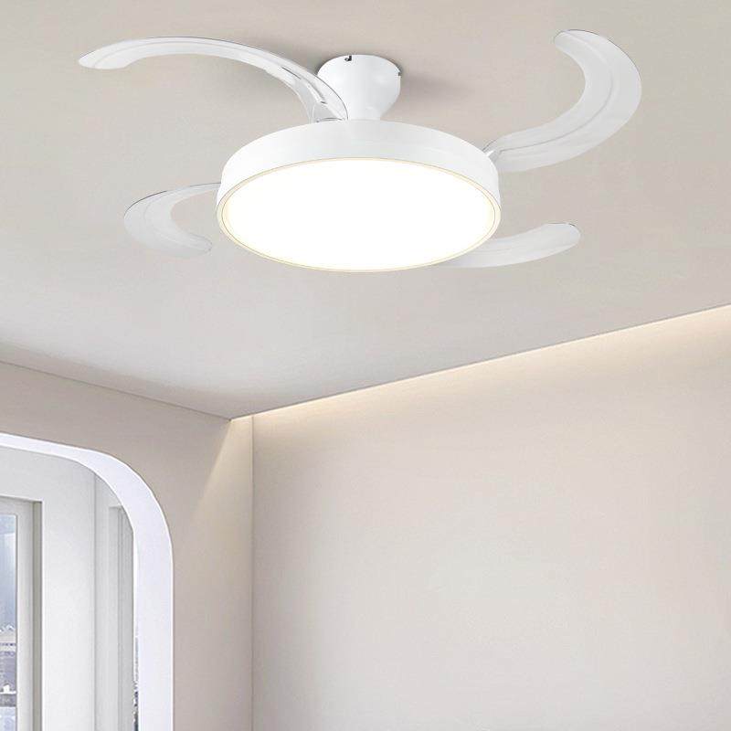 新款704吸山顶风扇灯现简约餐谱厅隐形代吊扇灯全光护眼卧室灯中,淘宝优惠券,粉丝福利购,淘宝优惠卷
