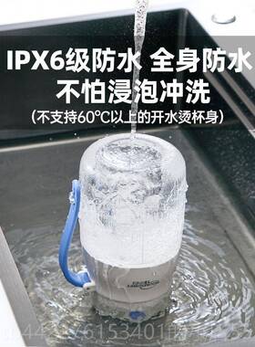 正品白榨汁机20页刀佳家榨用便携电动搅拌果蔬汁L1升大容量小碎冰