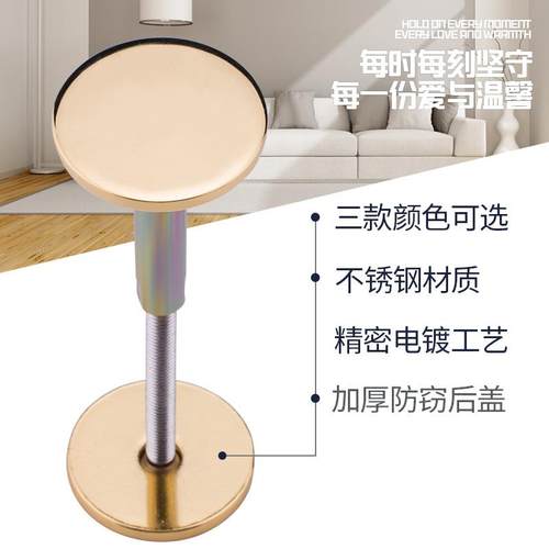 五金木门洞堵孔器猫眼补孔器装饰盖补门堵门动堵盖门饰配件 - 图2