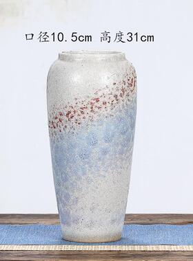 宜兴紫砂花盆粗陶彩釉花瓶花器景观桌面简约复古陶瓷多肉法师花盆
