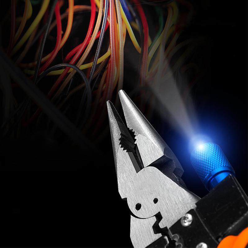 创拓者多功能省力电工业级钢丝钳8寸老虎钳6寸尖嘴钳平口钳斜口钳,淘宝优惠券,粉丝福利购,淘宝优惠卷