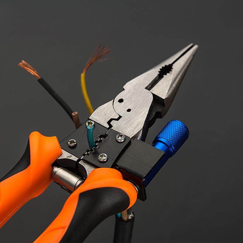 创拓者多功能省力电工业级钢丝钳8寸老虎钳6寸尖嘴钳平口钳斜口钳,淘宝优惠券,粉丝福利购,淘宝优惠卷