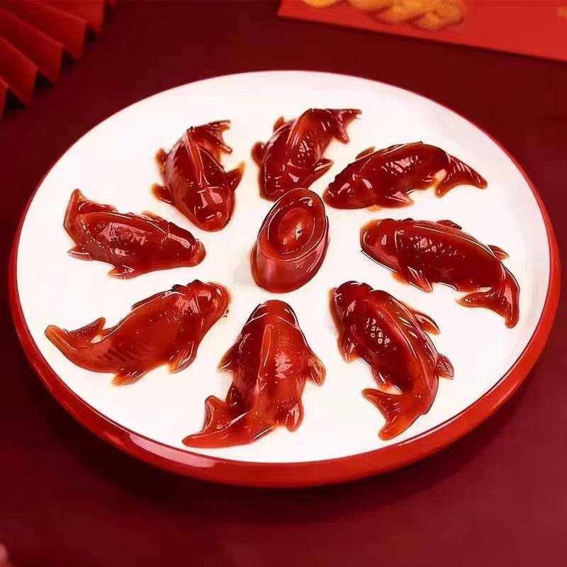 八方来财山楂鱼锦鲤鱼年年有鱼年货