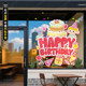 Happy birthday theme decoration series event party