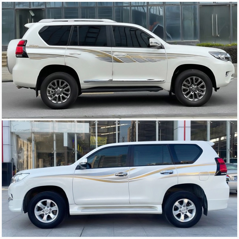10-20款普拉多车身彩条霸道贴纸2.7/4.0原厂拉花个性改装腰线装饰,淘宝优惠券,粉丝福利购,淘宝优惠卷