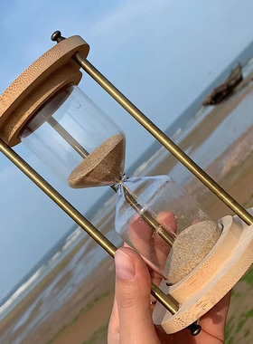 可自己制作沙漏计时器玻璃瓶子空容器 创意DIY沙漠旅游纪念品定制