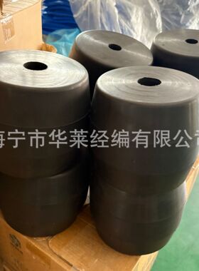 橡胶垫块缓冲垫设备用减震垫缓冲块桥梁铁路减震鼓形方形橡胶块
