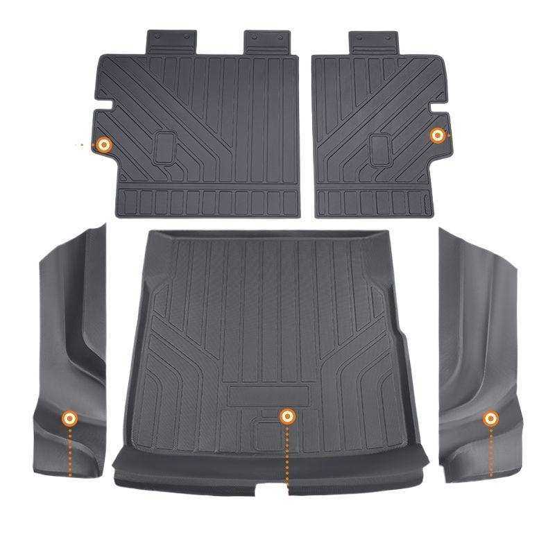 适用比亚迪秦PLUS后备箱垫25款TPE尾垫专用包围汽车用品改装,淘宝优惠券,粉丝福利购,淘宝优惠卷