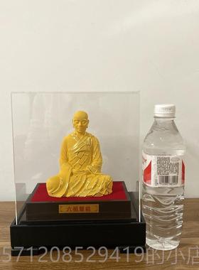新款采购产品金丝绒沙金，六祖，佛沙像，佛像，六祖饰会能寺庙工