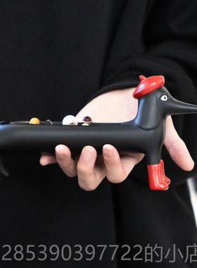 新款腊肠狗戒托卡创意饰盒架收纳通展示首架可指爱小精致送礼桌面