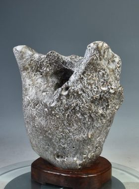 琴书侣 灵璧石5054号 观赏石 奇石 商务礼品 家居工艺品装饰摆件