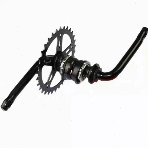 自行车儿童童车连体中轴单车牙盘挡碗拐曲柄全套通用配件12--20寸,淘宝优惠券,粉丝福利购,淘宝优惠卷