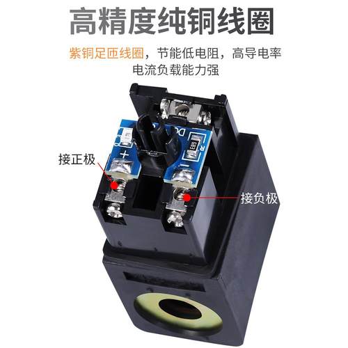 4V220-08气动电磁阀301240双头控线圈2V二位五通气缸控4V320-10制 - 图1