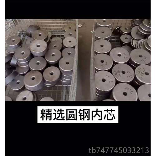 新款头固定哑铃男士健身 包器胶哑用铃飞鸟健圆身房哑铃 健身材家 - 图1