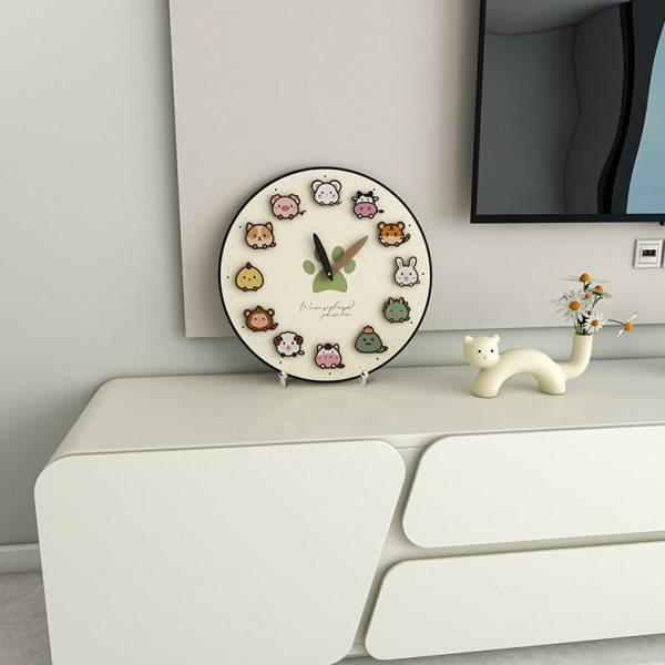 现代简约座钟客厅摆台式高级桌面静音坐钟表时尚轻奢时钟台钟摆件,淘宝优惠券,粉丝福利购,淘宝优惠卷