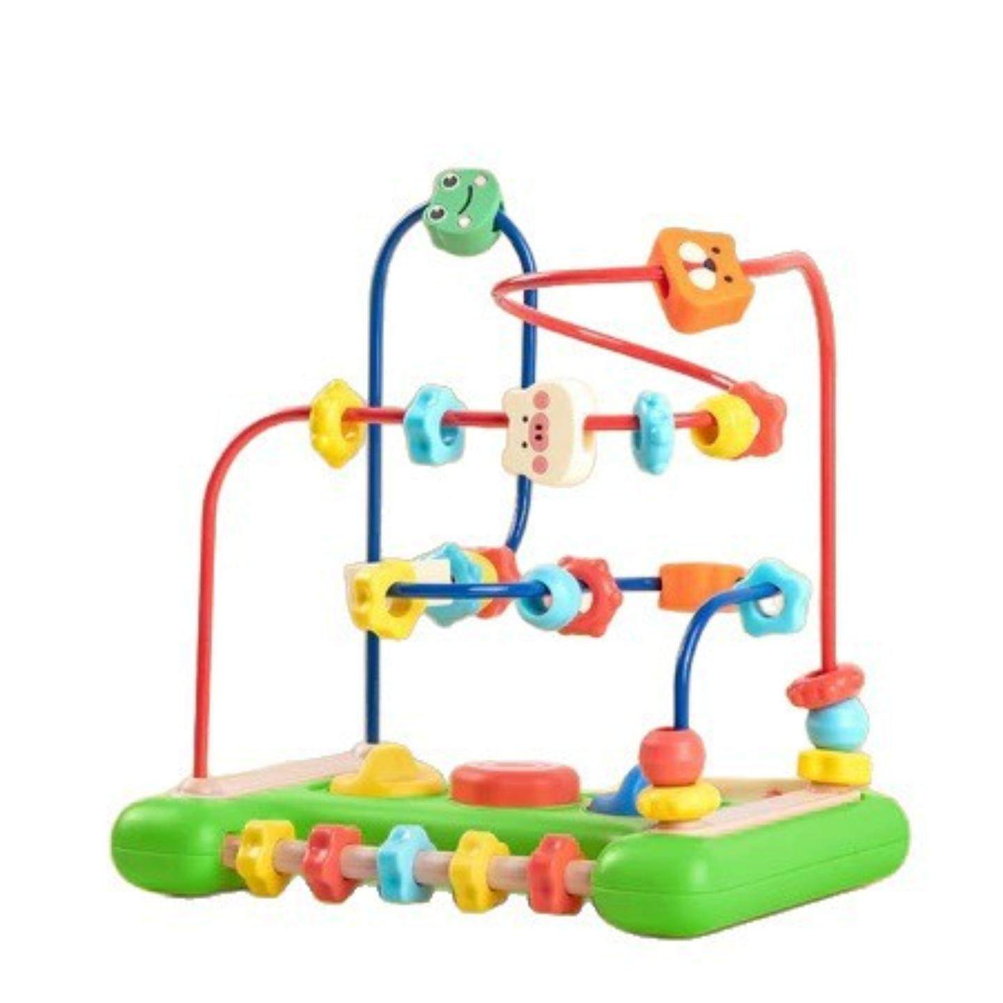 儿童绕珠益智玩具婴儿串珠宝宝6个月以上可啃咬0-1岁蒙氏早教积木,淘宝优惠券,粉丝福利购,淘宝优惠卷