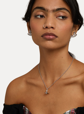 【新品】Vivienne Westwood西太后NEW PETITE ORB土星吊坠项链女