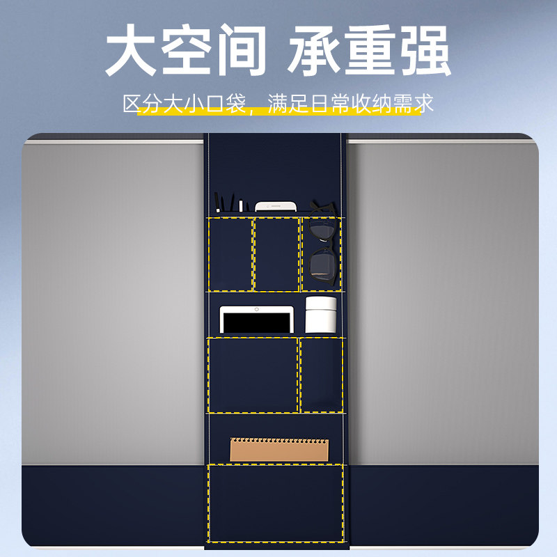 蚊帐收纳袋学生专用宿舍上铺下铺多功能大容量便捷悬挂式布袋加厚,淘宝优惠券,粉丝福利购,淘宝优惠卷