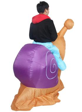 Zw8SGFDs搞笑卡人偶服偶装搞新怪通行走动物坐骑玩道具服款蜗牛充