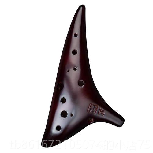 高档子韵陶笛1西2孔SC调初学入门小众乐专器可携式小型业龙女生自 - 图0