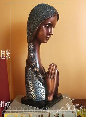 正品欧式家装雕塑居饰美女摆件时尚意酒柜办公室客厅玄关树创脂工