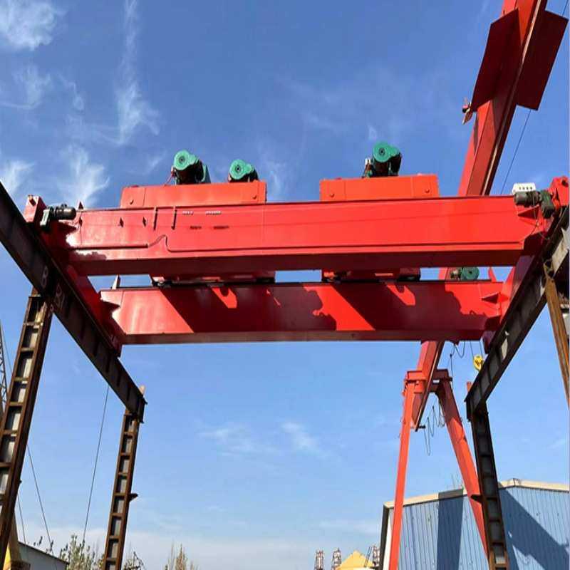 双梁起重机25t工业车间吊装行车32吨电动遥控QD型航吊龙门吊,淘宝优惠券,粉丝福利购,淘宝优惠卷