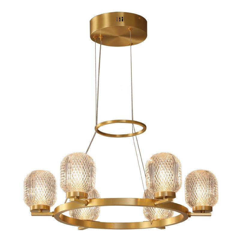 天亨全铜水晶吊灯轻奢客厅吊灯卧室餐厅别墅高档大气简约现代吊灯,淘宝优惠券,粉丝福利购,淘宝优惠卷