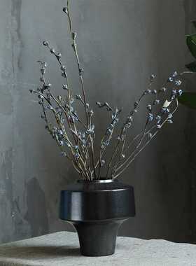 现代简约装饰花瓶摆件中式客厅插花创意陶瓷花瓶餐桌花瓶装饰摆件