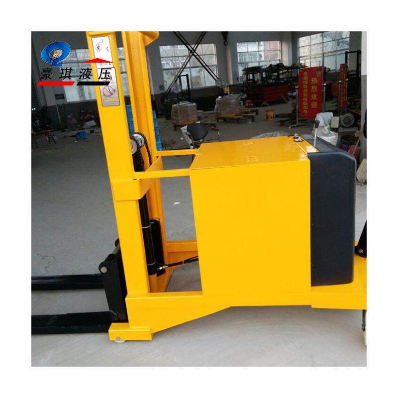 供应半电动无腿配重式堆高车 液压升高叉车1吨 站驾式托盘搬运车,淘宝优惠券,粉丝福利购,淘宝优惠卷