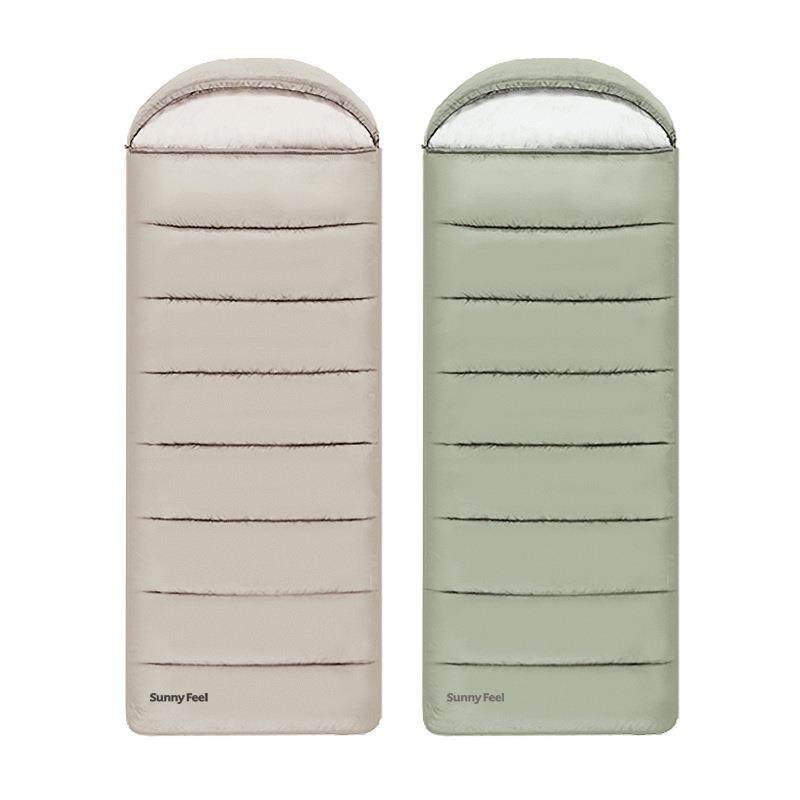 SunnyFeel户外露营睡袋加厚保暖单人睡袋营地防潮被子野营防寒垫,淘宝优惠券,粉丝福利购,淘宝优惠卷