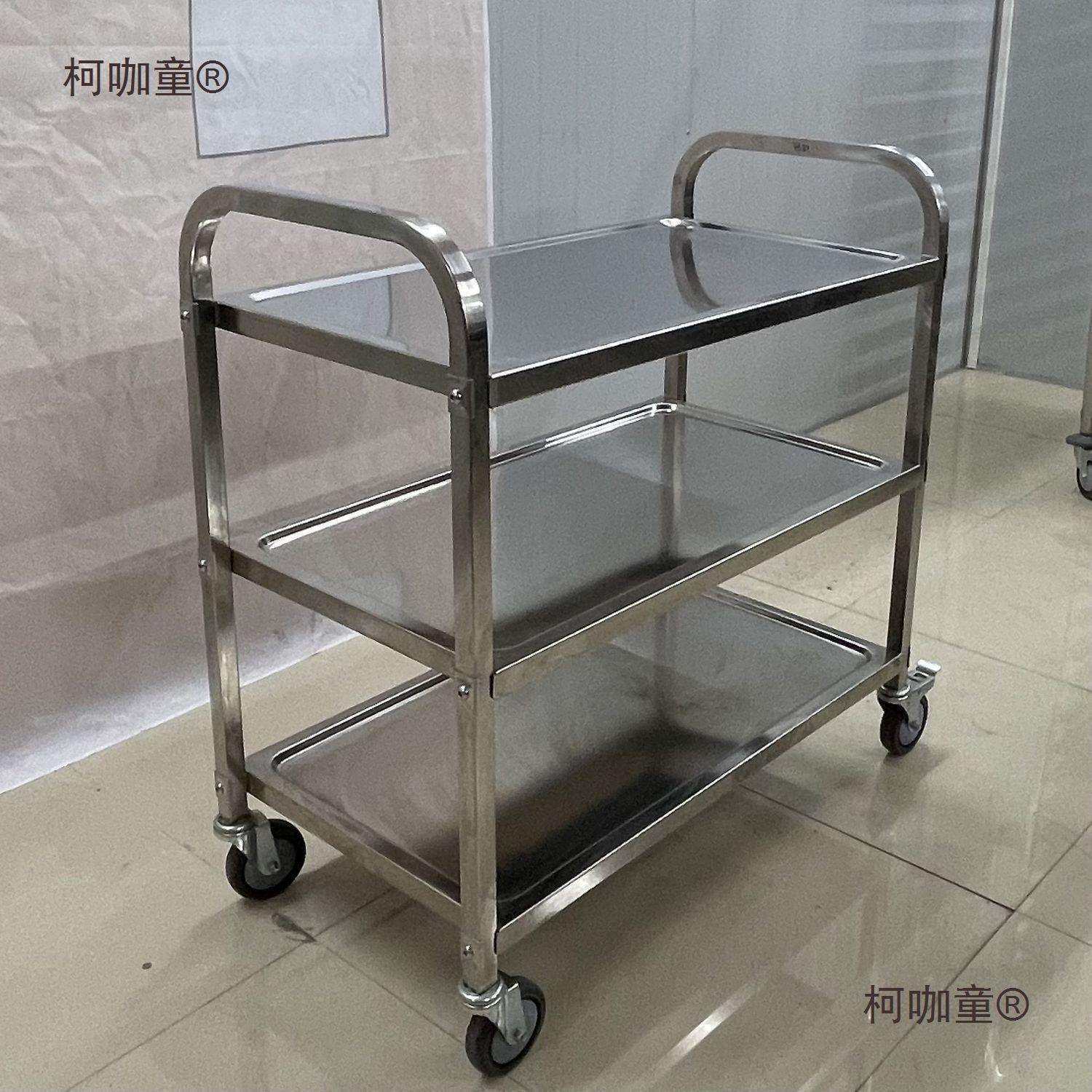 加厚不锈钢餐车移动小推车酒店商业酒水车推车摆地摊车地摊麦太保,淘宝优惠券,粉丝福利购,淘宝优惠卷