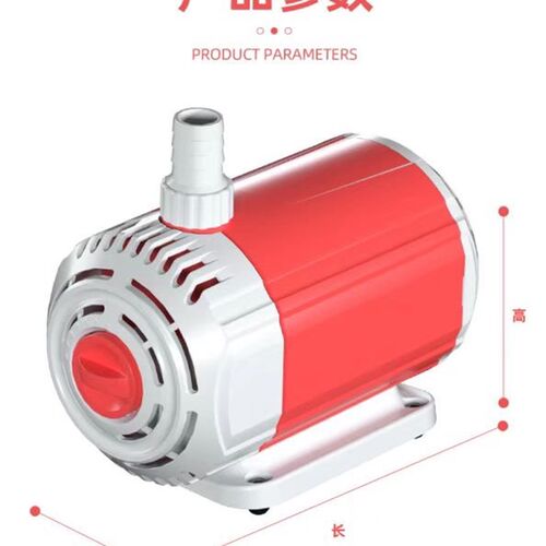 超静音电子节能水泵潜水泵小型底吸抽水泵水陆两用鱼缸循环泵 - 图3