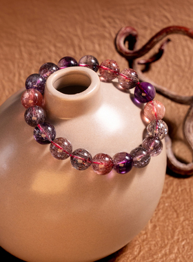 喜运宝天然超七10mm水晶手串