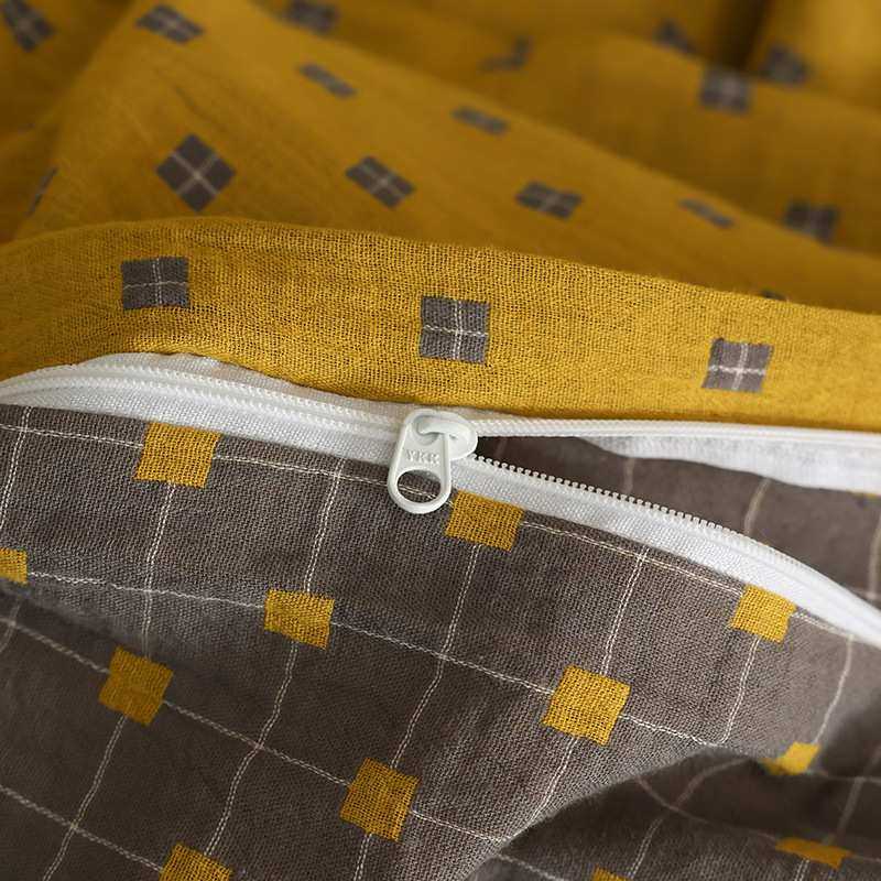 A类母婴级双层纱布棉纱纯棉四件套北欧风100全棉裸睡床单被套床品,淘宝优惠券,粉丝福利购,淘宝优惠卷