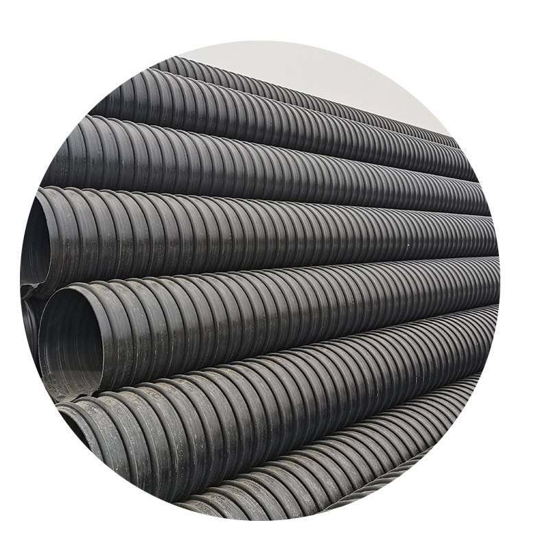 厂家现货hdpe波纹管钢带波纹螺旋排污管dn300-2000大量供应 - 图3
