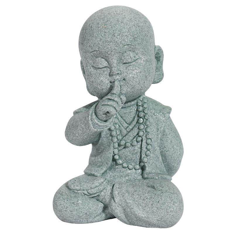 青砂石六不小和尚茶宠摆件精品可养茶玩创意鱼缸造景装饰品小摆设,淘宝优惠券,粉丝福利购,淘宝优惠卷