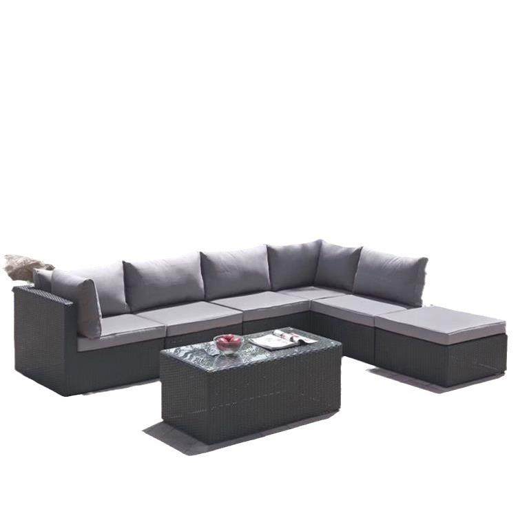 户外藤编沙发北欧客厅阳台庭院别墅藤椅茶几组合休闲防水防晒家具,淘宝优惠券,粉丝福利购,淘宝优惠卷