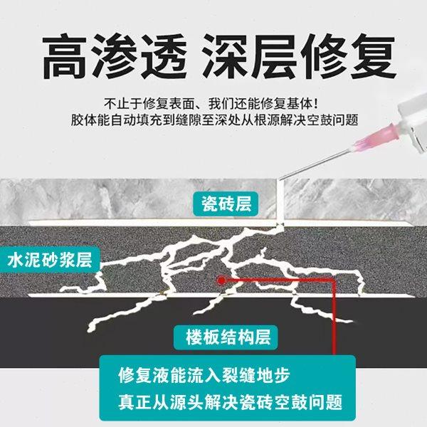 瓷砖修补剂瓷砖空鼓专用胶微创注浆双组份快干型地砖墙砖起翘专用,淘宝优惠券,粉丝福利购,淘宝优惠卷