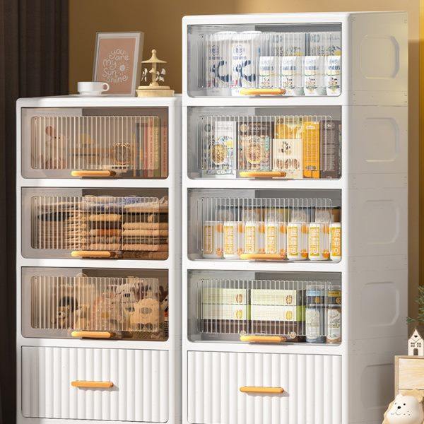 40/50cm翻盖抽屉式收纳柜儿童书柜宝宝衣柜塑料储物柜家用置物架,淘宝优惠券,粉丝福利购,淘宝优惠卷