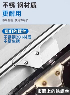 清洁ktv玻璃台面刮水器擦窗器家用不锈钢伸缩杆 刮子刮刀保洁专业