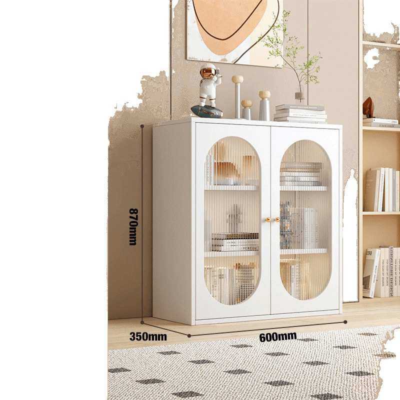 家用钢制书柜落地式多层置物架客厅带柜门收纳储物柜卧室儿童书架,淘宝优惠券,粉丝福利购,淘宝优惠卷