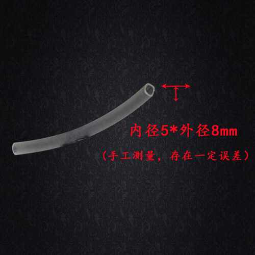 水管PVC软管氧气管家用5*8透明鱼缸充氧增氧机水族箱橡胶硅胶管 - 图0
