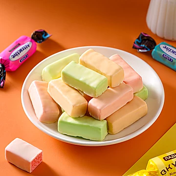 俄罗斯风味三色酸奶巧克力夹心糖果500g[2元优惠券]-寻折猪