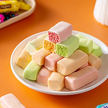 俄罗斯风味三色酸奶巧克力夹心糖果500g[2元优惠券]-寻折猪