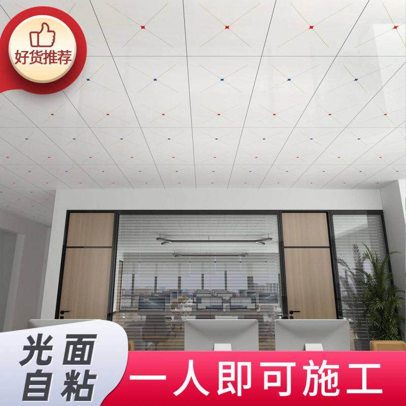 天花板贴纸自粘屋顶新款吊顶贴墙纸卧室客厅房间顶棚防水亮面贴,淘宝优惠券,粉丝福利购,淘宝优惠卷