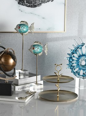 地球仪摆件桌面客厅办公室书桌家居入户玄关装饰酒柜艺术摆设