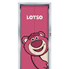 Strawberry bear cartoon whole elevator door sticker waterproof self-adhesive fireproof door sticker self-adhesive door wardrobe sticker customization
