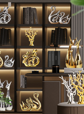 中式福字摆件家居客厅电视柜酒柜装饰品桌面玄关摆件乔迁新居招财