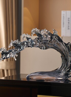 马到成功摆件酒柜玄关客厅电视柜家居软装饰乔迁新居礼品